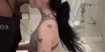 Auhneesh Nicole Bathroom Sex (Nicoline Yiki)