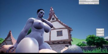 Feign gameplay PAWG BBW cowgirl facesitting