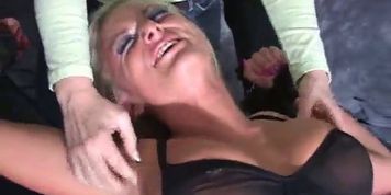 Kate In Black Lace - F/F, Ticklish Blonde With A Sexy Body!