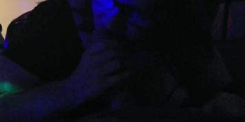 Soccer mother giving blowjob