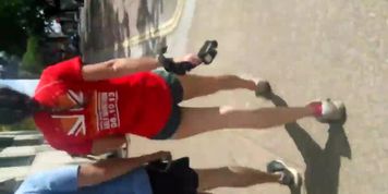 Londonperv's Candids 2014 - Following a Nice Arse & Legs