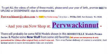 Seven-Eighth  Web Models of Boobsville (Promo)