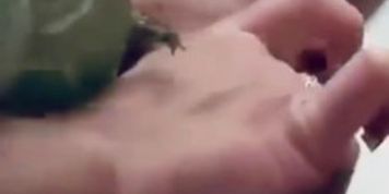 Beurette voil&eacute;e suce avale snap