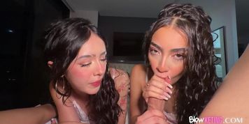 Friend invited to intimate evening