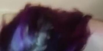 Kitten experiences pee on her face for the first time