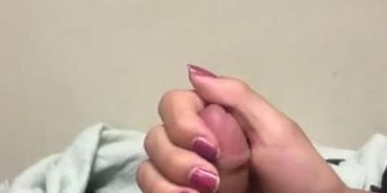 Friends girlfriends jerks me off while he goes gets food ) (Abella Danger)