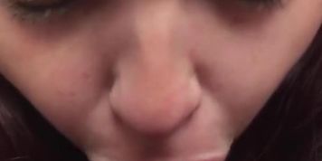 REDHEAD PALE TEEN ENJOYS GETTING FACE FUCKED BY BBC