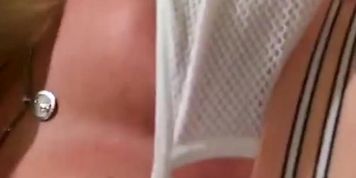 My Horny Step Sis Fucks Herself In The Shower, Dp