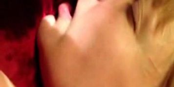Fingering and Cumming with cum on my boobs