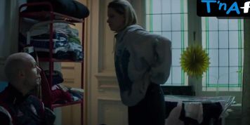 Veerle Baetens Breasts Scene  in D'Ardennen