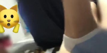 Trampling dick and ball 