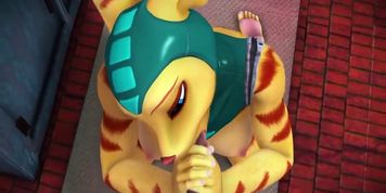 Angela Cross Sucks A Dick And Swallows Cum  Ratchet And Clank Porn Parody By Cavafly (Sweet Paige)