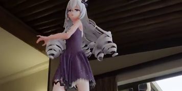 MMD Seele And Cyberangel Bronya (Love me if you can) (Submitted by ???)
