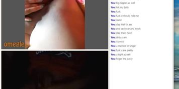 Omegle fat female with big tits play for black dick