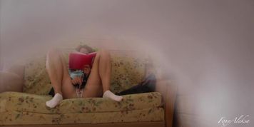 Teen stepsis first time tasted anal. Masturbation wet pussy. Hidden camera. day 1