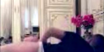 Amateur Arabic couple decides to make a hot homemade video