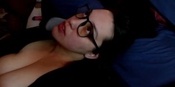 Just a facial - Shy Lynn takes the biggest facial ever!