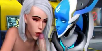 Echo Learning To Suck Cock With Ashe (Overwatch)