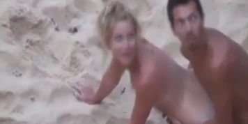 My Wife Gets Fucked My a Stranger in the Ass on the Beach