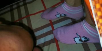 Socks  cumshot