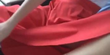 Stepmom helps her son's hard cock