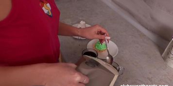 18+ Teens Scissoring for Breakfast