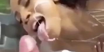 Mariam lets me screw her ass hard then cum over her face cover it with my cum - The Slutty Neighbor.