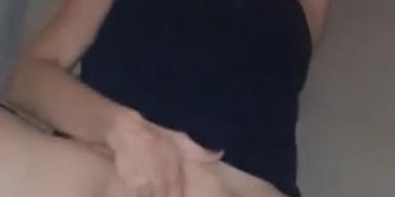 Caught while masturbating