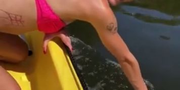 Adele Unicorn Story 3 Riding The Motor Dick Boat