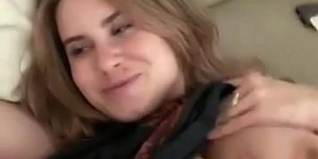 Mommy having sex withe her son on sopha