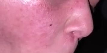 Watch me swallow his cum
