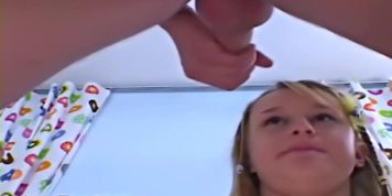 Big titted Blair gets throated