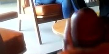 Starbucks cumshot 1