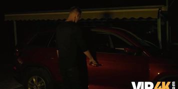 VIP4K. Man gets pleasure watching his sweet wife getting fucked rough