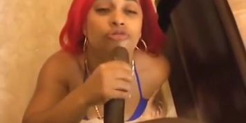 Pinky - a horny redhead ebony XXX