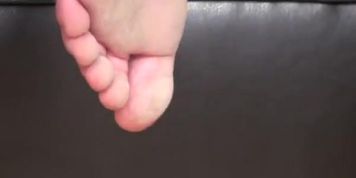 femdom brat girls order slaves to clean their dirty feet