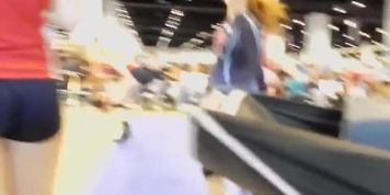 Sexy vixens wearing sporty uniform and shaking candid butts