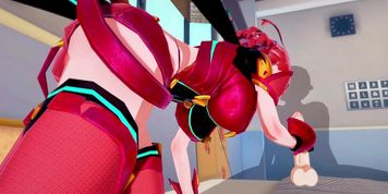 Pyra Xenoblade 2 3D HENTAI 1/5