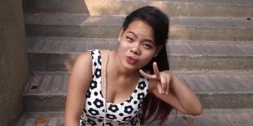Delicious busty asian has an irresistible hairy pussy that's getting creampied rough