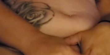 Step daughter caught cumming in daddys bed