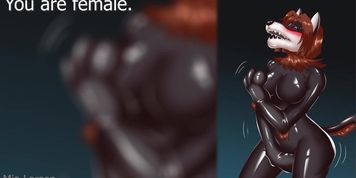 Latex werewolf hypnosis