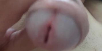 Edging my dick today. Uncut forskin play (Jay Smooth)