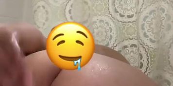Playing with my dildo in the shower )