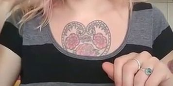 Tattooed latina big boobs