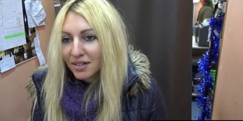 Busty blonde needs to pay the rent - video 1 (Hiddencam___)