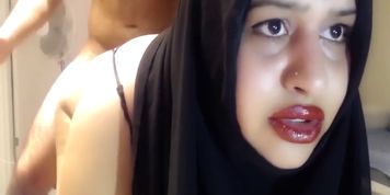 HIJAB ARAB WOMAN PUNISHED IN THE ASSHOLE