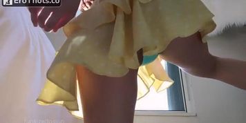 Funsizedasian dress tease (Aries Velour)