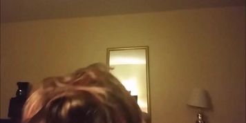 Chubby fat girl pleasing her lover