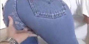 Cum on my jeans