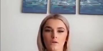 Sexy bitch sent me a snapchat